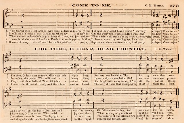 The Palm: a collection of sacred music, for choirs, singing schools and conventions page 373