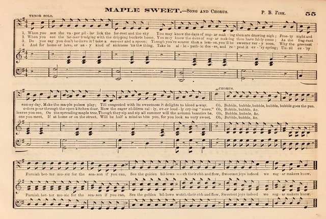 The Palm: a collection of sacred music, for choirs, singing schools and conventions page 55
