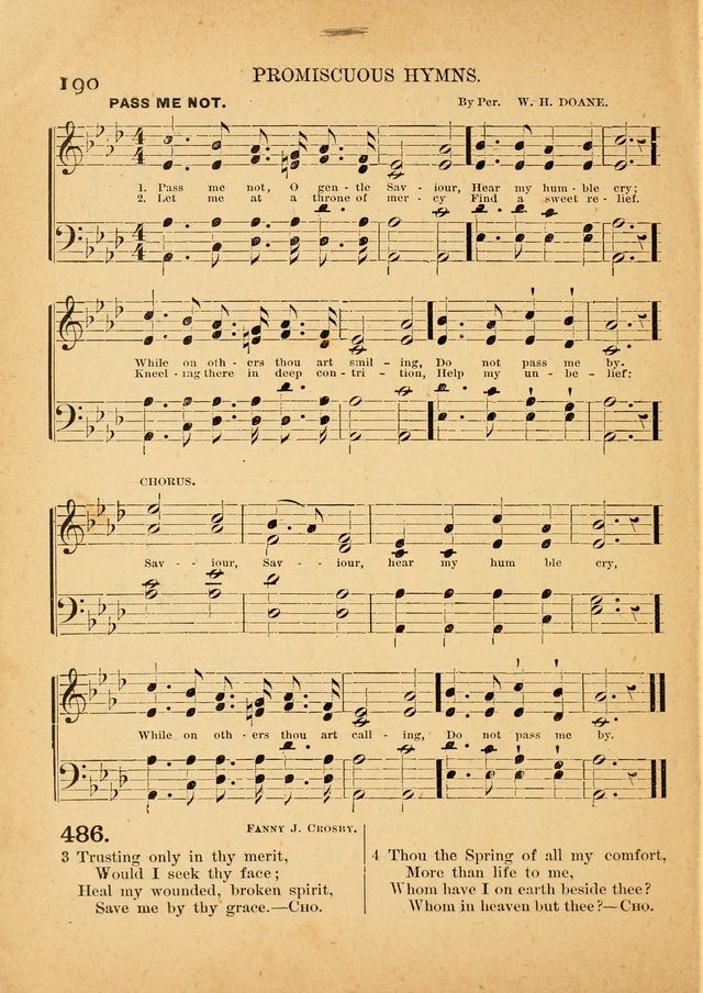 The Primitive Baptist Hymnal: a choice collection of hymns and tunes of early and late composition page 190