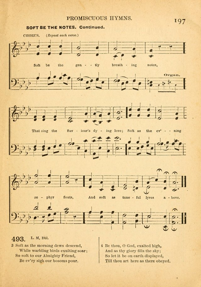 The Primitive Baptist Hymnal: a choice collection of hymns and tunes of early and late composition page 197