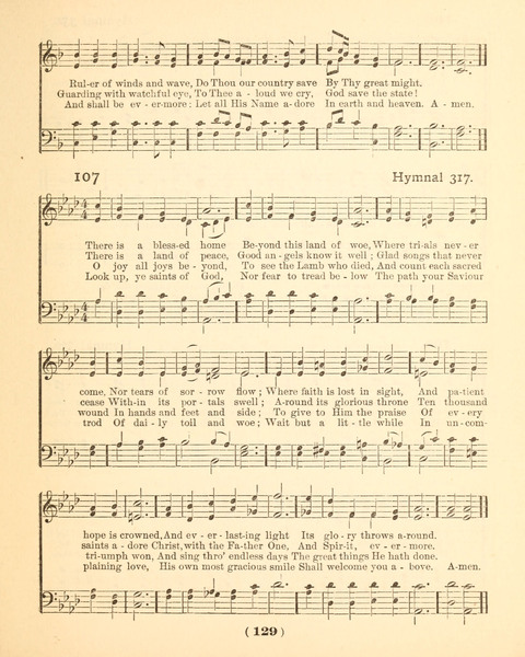 Prayer Book and Hymnal for the Sunday School page 129