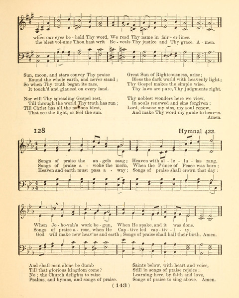 Prayer Book and Hymnal for the Sunday School page 143