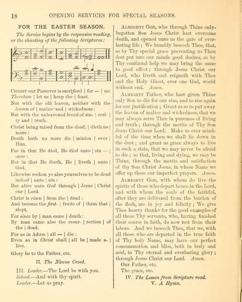 Prayer Book and Hymnal for the Sunday School page 18