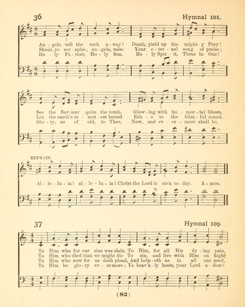 Prayer Book and Hymnal for the Sunday School page 82