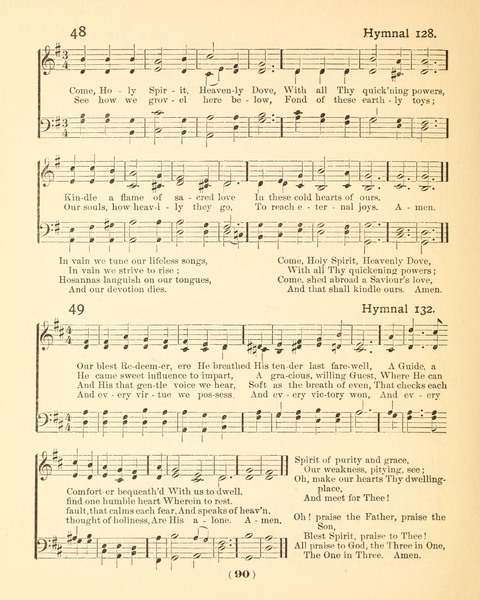 Prayer Book and Hymnal for the Sunday School page 90