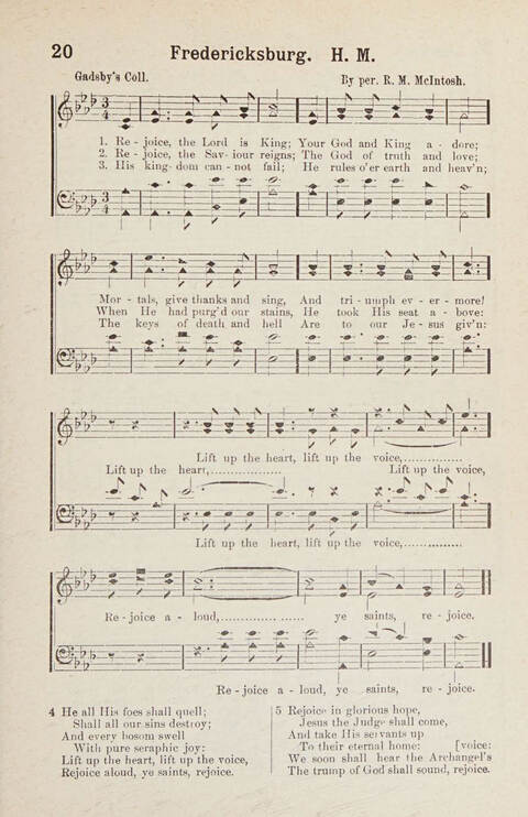 Primitive Baptist Hymn and Tune Book page 28