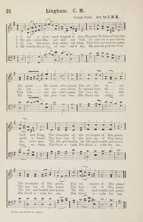 Primitive Baptist Hymn and Tune Book page 29