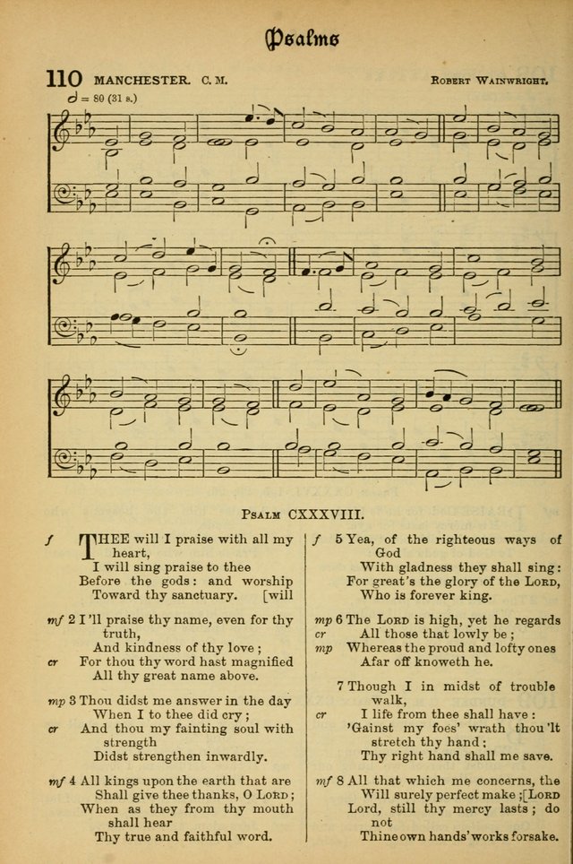 The Presbyterian Book of Praise: approved and commended by the General Assembly of the Presbyterian Church in Canada; With tunes; Part I. Selections from the Psalter. Part II. The Hymnal, rev, and en. page 104