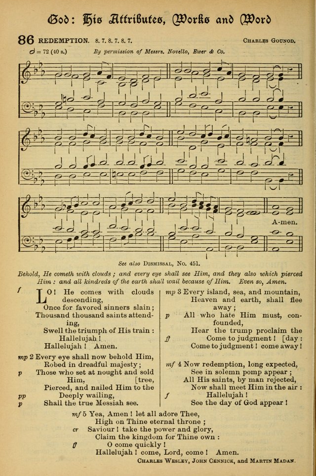 The Presbyterian Book of Praise: approved and commended by the General Assembly of the Presbyterian Church in Canada; With tunes; Part I. Selections from the Psalter. Part II. The Hymnal, rev, and en. page 208