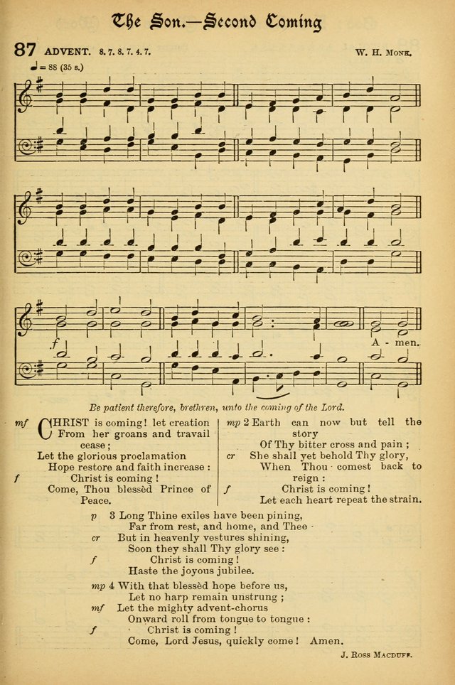 The Presbyterian Book of Praise: approved and commended by the General Assembly of the Presbyterian Church in Canada; With tunes; Part I. Selections from the Psalter. Part II. The Hymnal, rev, and en. page 209