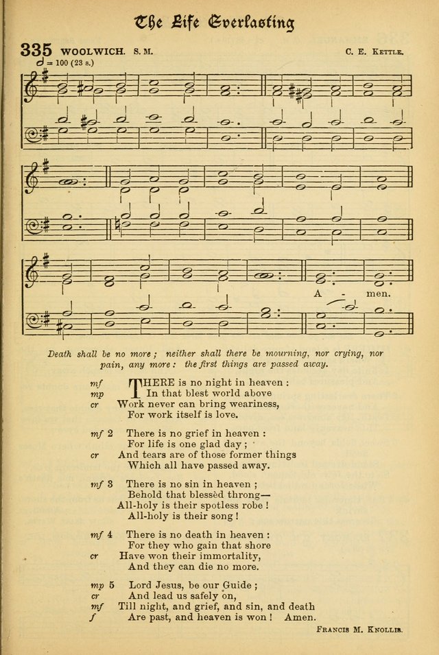 The Presbyterian Book of Praise: approved and commended by the General Assembly of the Presbyterian Church in Canada; With tunes; Part I. Selections from the Psalter. Part II. The Hymnal, rev, and en. page 479