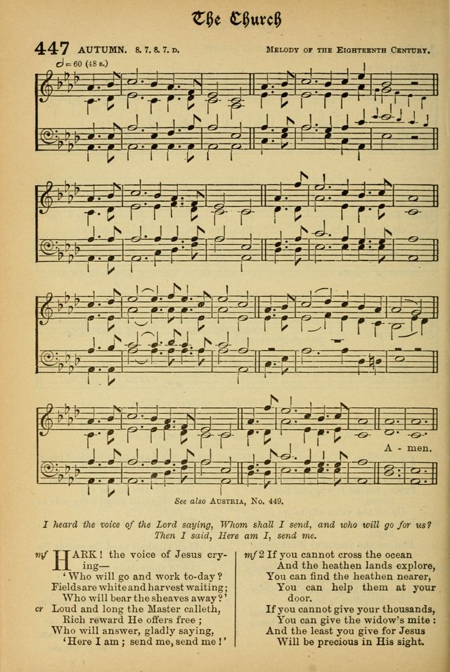 The Presbyterian Book of Praise: approved and commended by the General Assembly of the Presbyterian Church in Canada; With tunes; Part I. Selections from the Psalter. Part II. The Hymnal, rev, and en. page 612