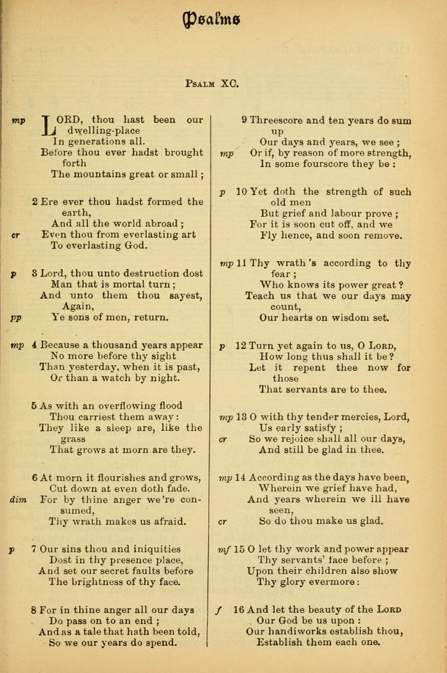 The Presbyterian Book of Praise: approved and commended by the General Assembly of the Presbyterian Church in Canada; With tunes; Part I. Selections from the Psalter. Part II. The Hymnal, rev, and en. page 63