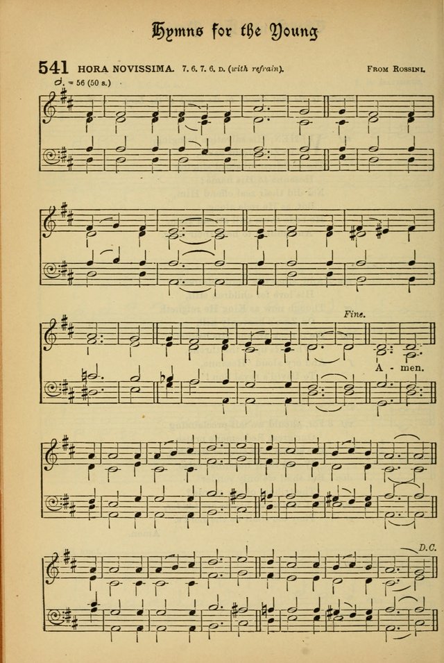 The Presbyterian Book of Praise: approved and commended by the General Assembly of the Presbyterian Church in Canada; With tunes; Part I. Selections from the Psalter. Part II. The Hymnal, rev, and en. page 730