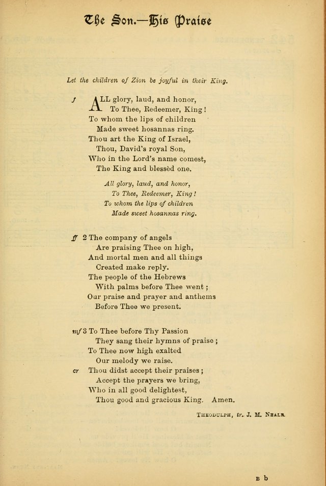 The Presbyterian Book of Praise: approved and commended by the General Assembly of the Presbyterian Church in Canada; With tunes; Part I. Selections from the Psalter. Part II. The Hymnal, rev, and en. page 731