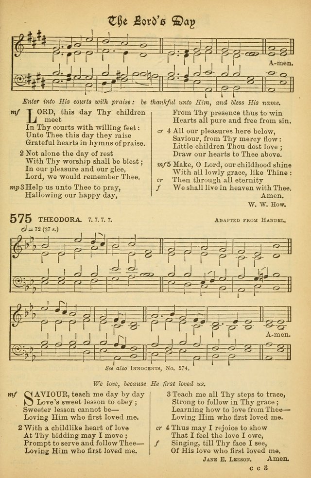 The Presbyterian Book of Praise: approved and commended by the General Assembly of the Presbyterian Church in Canada; With tunes; Part I. Selections from the Psalter. Part II. The Hymnal, rev, and en. page 771