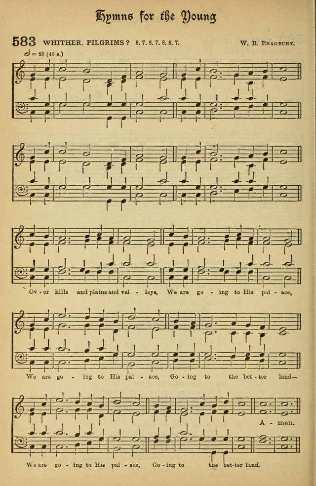 The Presbyterian Book of Praise: approved and commended by the General Assembly of the Presbyterian Church in Canada; With tunes; Part I. Selections from the Psalter. Part II. The Hymnal, rev, and en. page 778