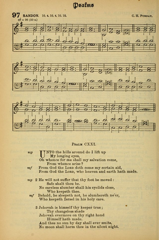 The Presbyterian Book of Praise: approved and commended by the General Assembly of the Presbyterian Church in Canada; With tunes; Part I. Selections from the Psalter. Part II. The Hymnal, rev, and en. page 94