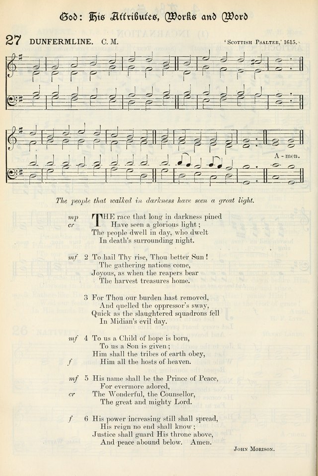 The Presbyterian Book of Praise: approved and commended by the General Assembly of the Presbyterian Church in Canada, with Tunes page 138