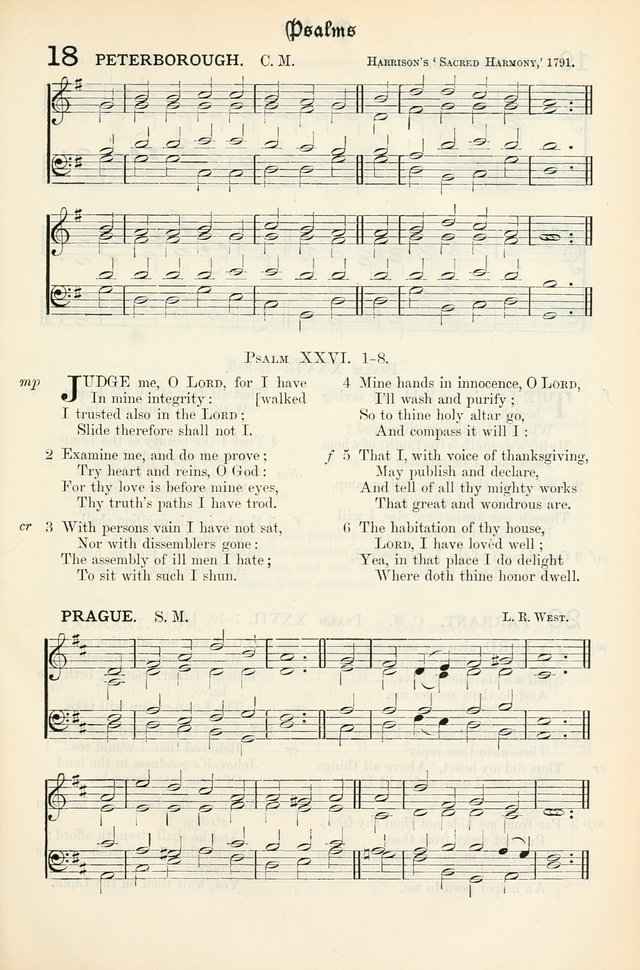 The Presbyterian Book of Praise: approved and commended by the General Assembly of the Presbyterian Church in Canada, with Tunes page 17