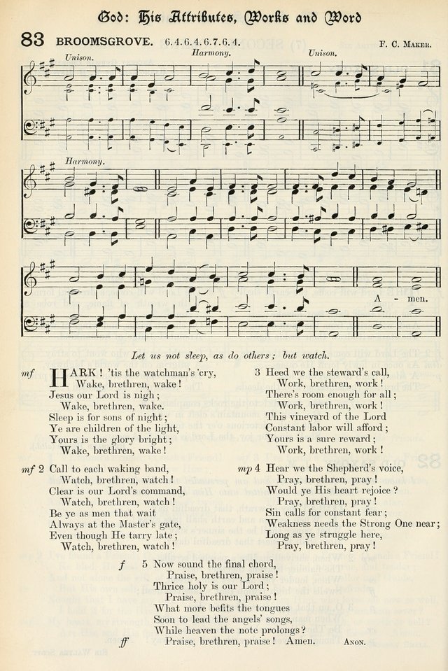 The Presbyterian Book of Praise: approved and commended by the General Assembly of the Presbyterian Church in Canada, with Tunes page 194