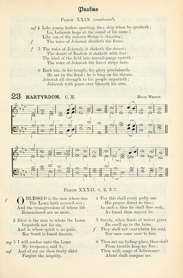 The Presbyterian Book of Praise: approved and commended by the General Assembly of the Presbyterian Church in Canada, with Tunes page 21