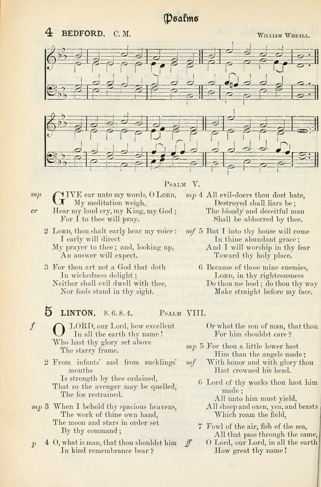 The Presbyterian Book of Praise: approved and commended by the General Assembly of the Presbyterian Church in Canada, with Tunes page 4