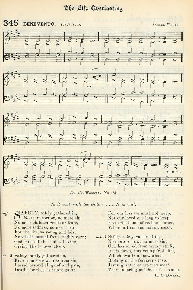 The Presbyterian Book of Praise: approved and commended by the General Assembly of the Presbyterian Church in Canada, with Tunes page 441