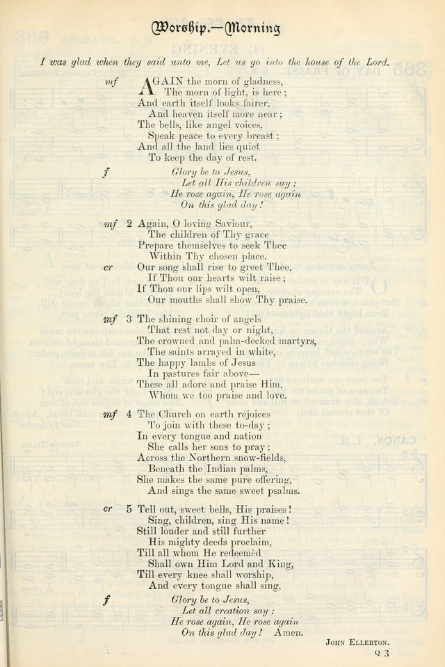 The Presbyterian Book of Praise: approved and commended by the General Assembly of the Presbyterian Church in Canada, with Tunes page 461