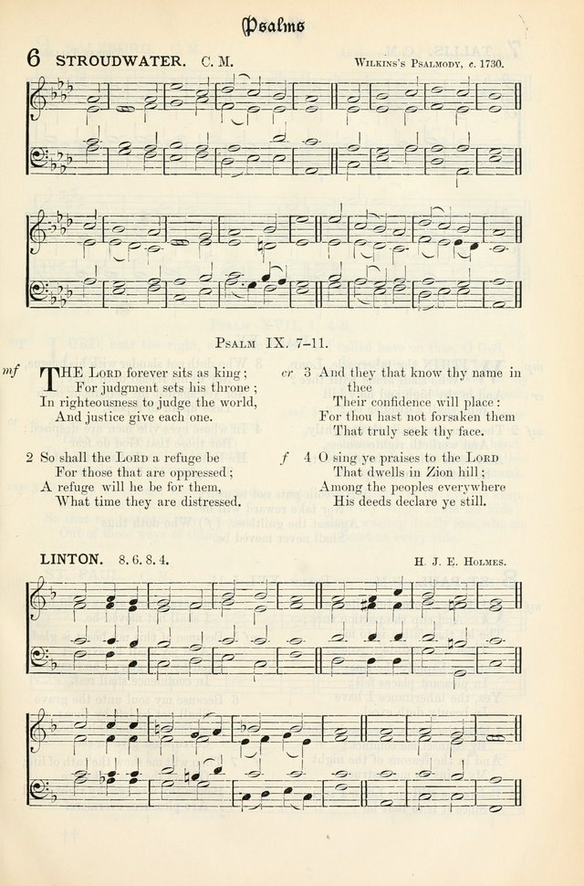 The Presbyterian Book of Praise: approved and commended by the General Assembly of the Presbyterian Church in Canada, with Tunes page 5