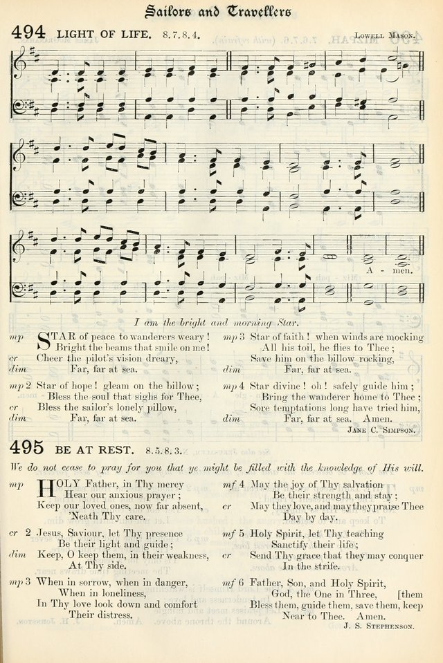 The Presbyterian Book of Praise: approved and commended by the General Assembly of the Presbyterian Church in Canada, with Tunes page 587