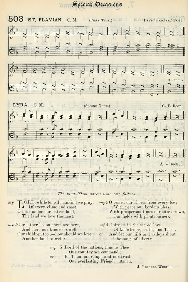 The Presbyterian Book of Praise: approved and commended by the General Assembly of the Presbyterian Church in Canada, with Tunes page 596