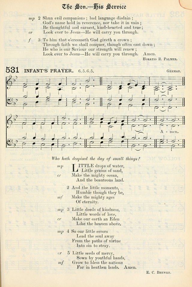 The Presbyterian Book of Praise: approved and commended by the General Assembly of the Presbyterian Church in Canada, with Tunes page 621