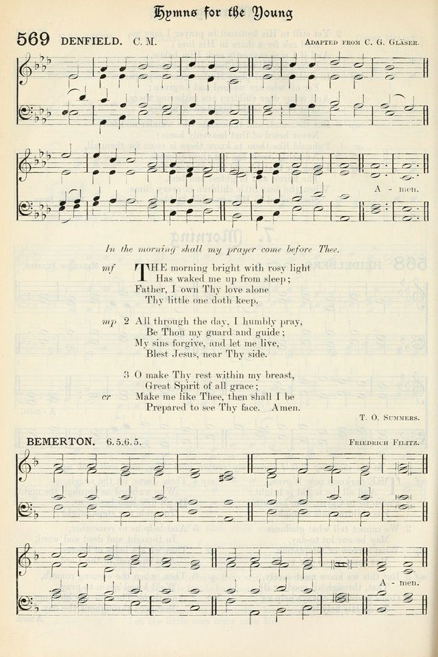 The Presbyterian Book of Praise: approved and commended by the General Assembly of the Presbyterian Church in Canada, with Tunes page 658