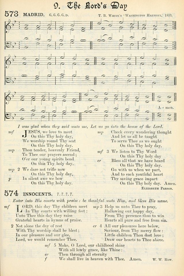 The Presbyterian Book of Praise: approved and commended by the General Assembly of the Presbyterian Church in Canada, with Tunes page 661