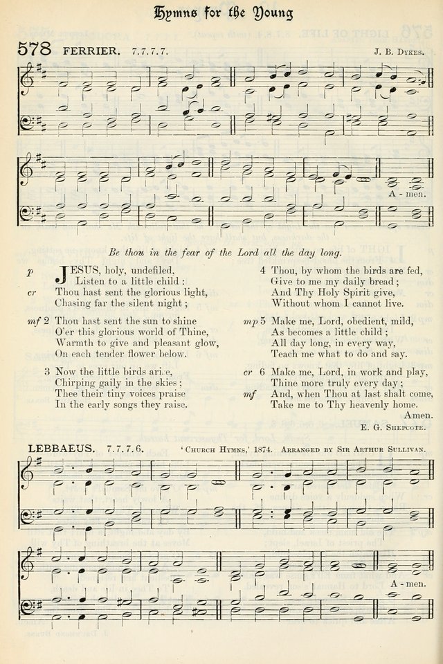 The Presbyterian Book of Praise: approved and commended by the General Assembly of the Presbyterian Church in Canada, with Tunes page 664