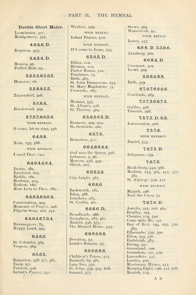 The Presbyterian Book of Praise: approved and commended by the General Assembly of the Presbyterian Church in Canada, with Tunes page 711