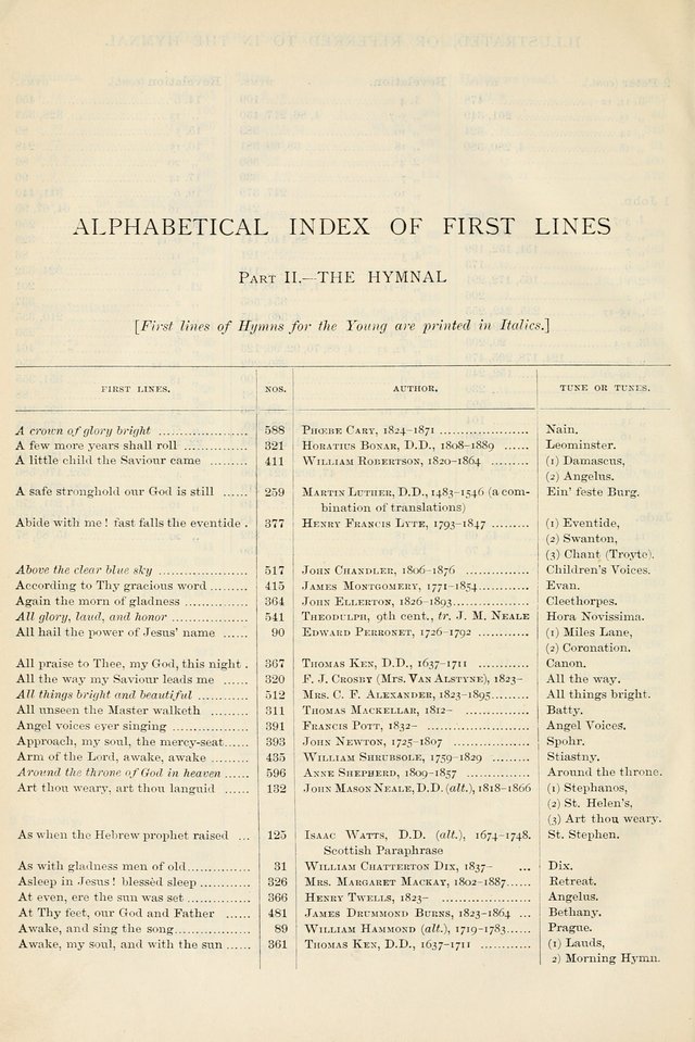 The Presbyterian Book of Praise: approved and commended by the General Assembly of the Presbyterian Church in Canada, with Tunes page 728