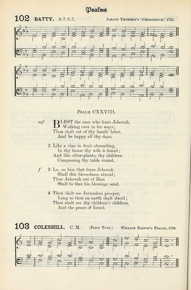 The Presbyterian Book of Praise: approved and commended by the General Assembly of the Presbyterian Church in Canada, with Tunes page 94