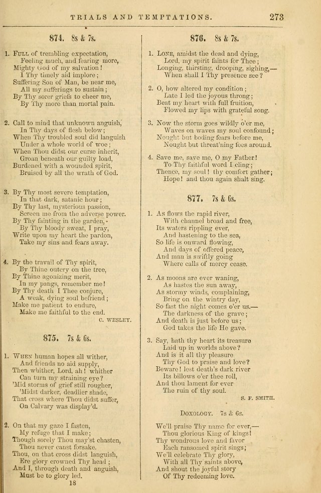 Plymouth Collection of Hymns and Tunes; for the use of Christian Congregations page 292