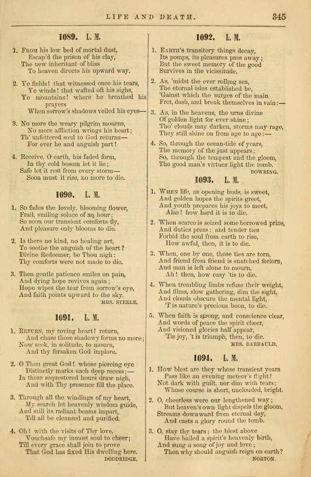 Plymouth Collection of Hymns and Tunes; for the use of Christian Congregations page 364