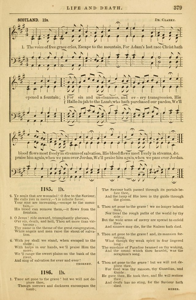 Plymouth Collection of Hymns and Tunes; for the use of Christian Congregations page 398