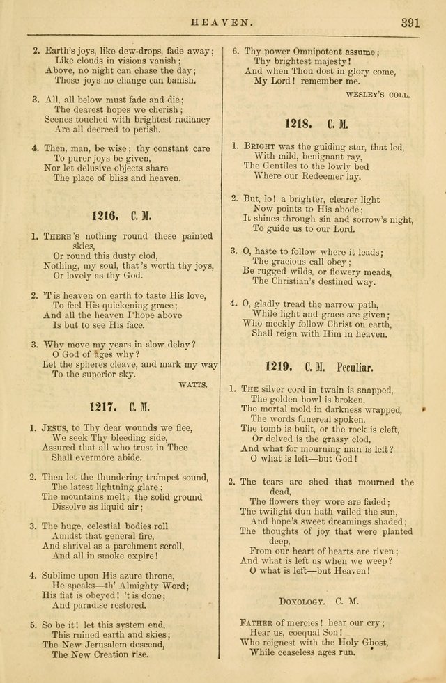 Plymouth Collection of Hymns and Tunes; for the use of Christian Congregations page 410