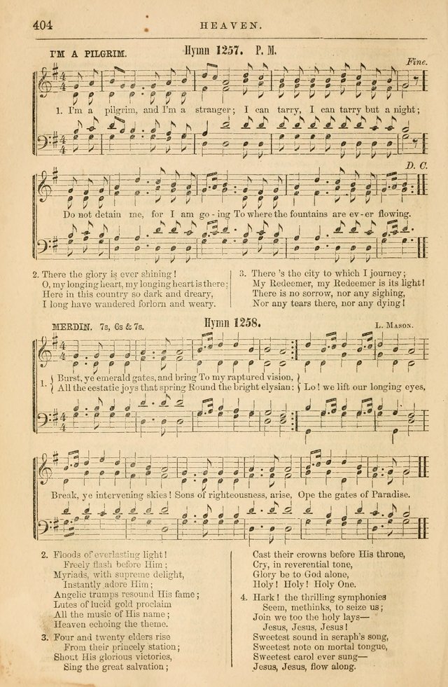 Plymouth Collection of Hymns and Tunes; for the use of Christian Congregations page 423