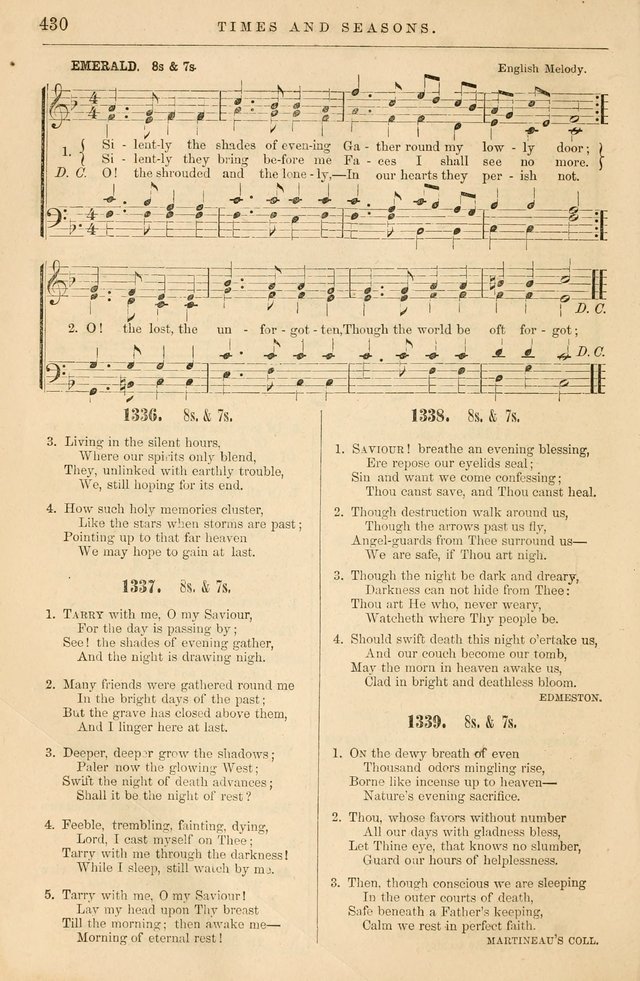 Plymouth Collection of Hymns and Tunes; for the use of Christian Congregations page 449