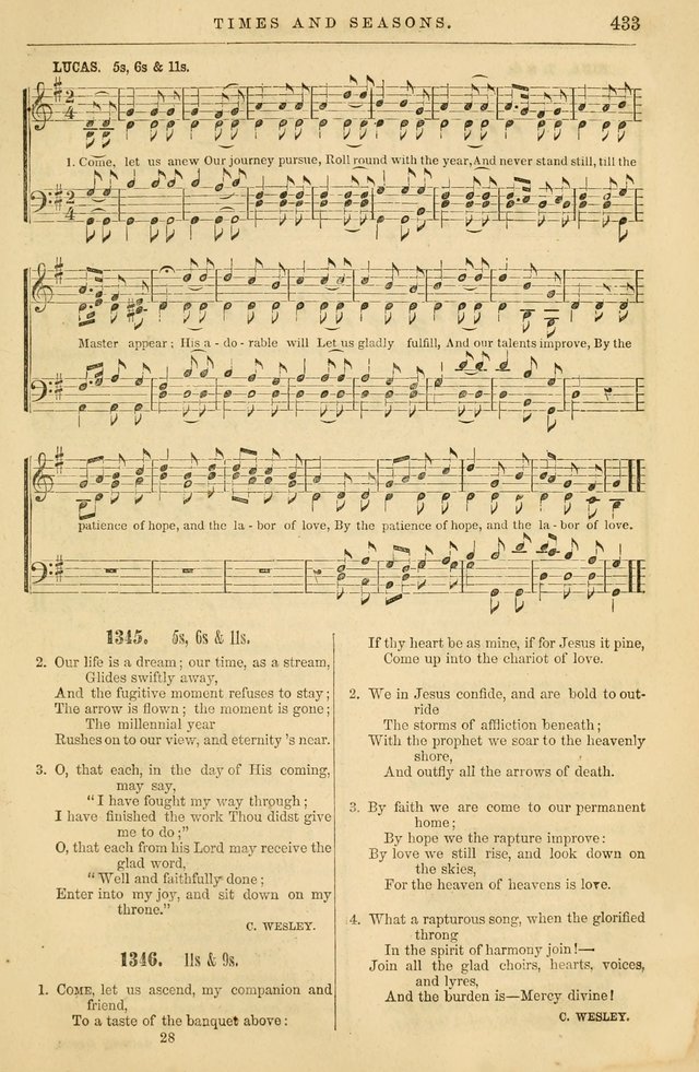 Plymouth Collection of Hymns and Tunes; for the use of Christian Congregations page 452