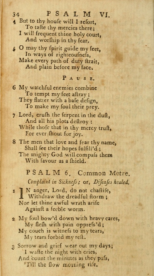 Psalms: carefully suited to the Christian worship in the United States of America: being an improvement of the old versions of the Psalms of David page 10