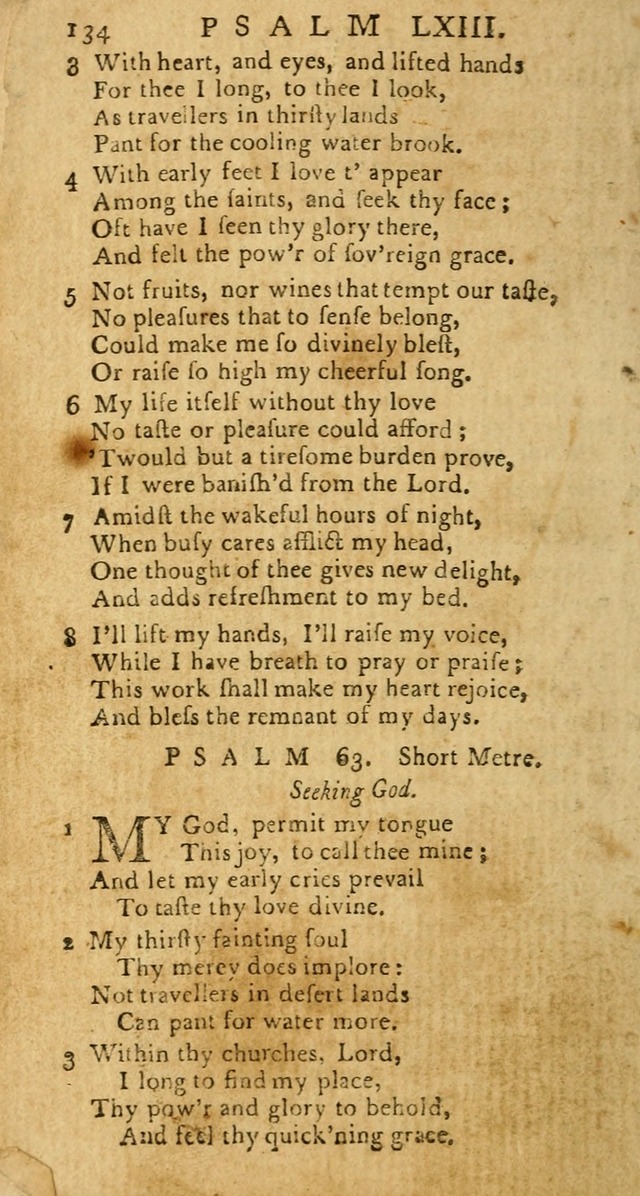 Psalms: carefully suited to the Christian worship in the United States of America: being an improvement of the old versions of the Psalms of David page 110