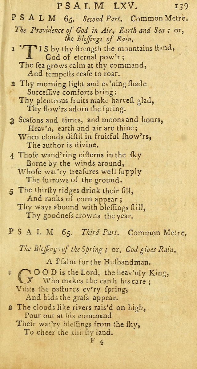 Psalms: carefully suited to the Christian worship in the United States of America: being an improvement of the old versions of the Psalms of David page 115