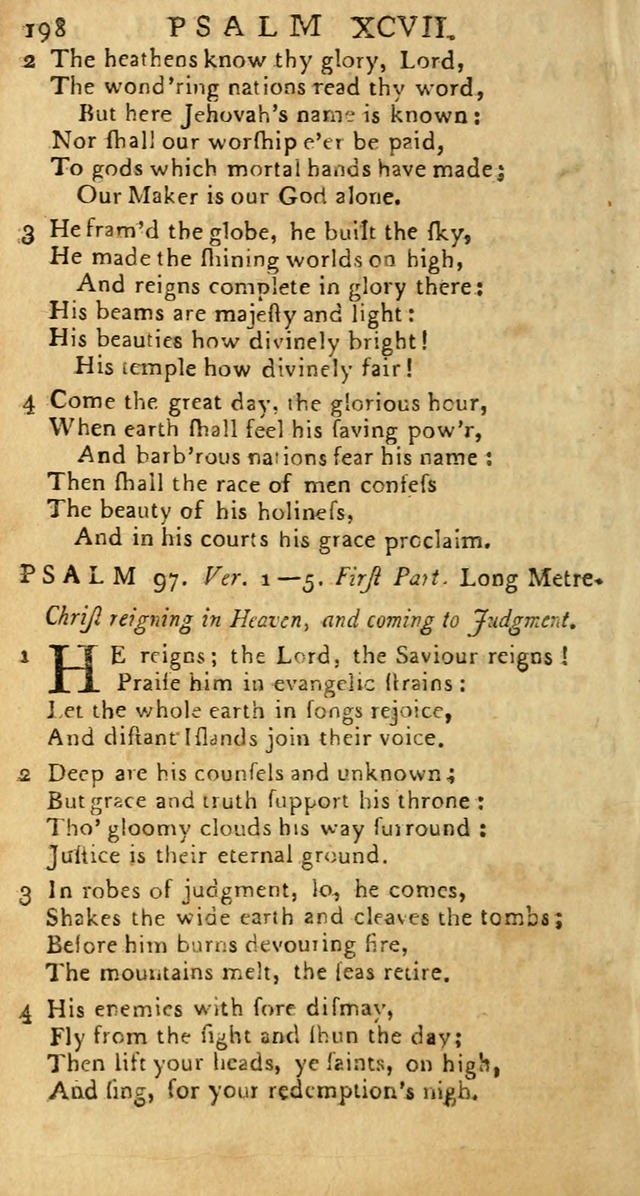 Psalms: carefully suited to the Christian worship in the United States of America: being an improvement of the old versions of the Psalms of David page 174